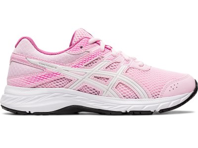 Kids' Asics Contend 6 Running Shoes Cotton Candy/White Canada | CA2136-143