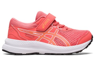 Kids' Asics Contend 8 Sports Shoes Papaya/Summer Dune Canada | CA8710-486