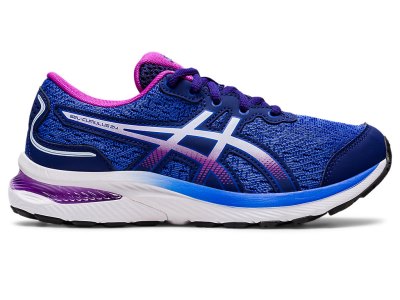 Kids' Asics Gel-cumulus 24 Sports Shoes Dive Blue/Soft Sky Canada | CA8931-657