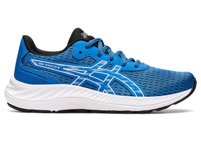 Kids' Asics Gel-eXCite 9 Sports Shoes Electric Blue/White Canada | CA1677-194