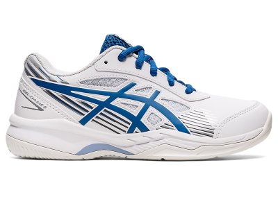 Kids' Asics Gel-game 8 Sports Shoes White/Lake Drive Canada | CA8562-719