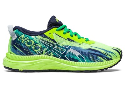 Kids' Asics Gel-noosa Tri 13 Sports Shoes Hazard Green/Sky Canada | CA5528-964