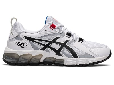 Kids' Asics Gel-quantum 180 6 Sports Shoes White/Black Canada | CA8967-116