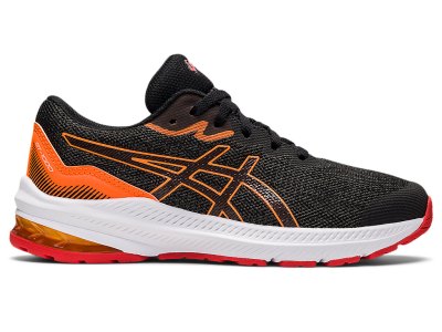 Kids' Asics Gt-1000 11 Sports Shoes Graphite Grey/Fiery Red Canada | CA8795-280