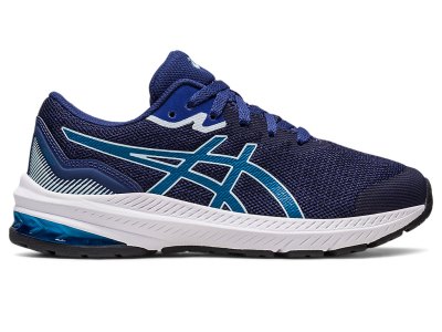 Kids' Asics Gt-1000 11 Sports Shoes Indigo Blue/Reborn Blue Canada | CA0109-818