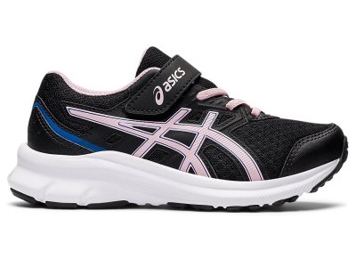 Kids' Asics Jolt 3 Running Shoes Black./Barely Rose Canada | CA4287-945