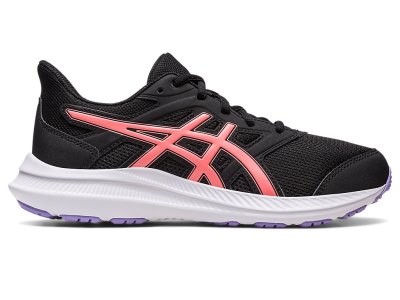 Kids' Asics Jolt 4 Sports Shoes Black/Papaya Canada | CA7416-227