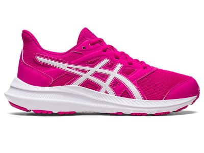 Kids' Asics Jolt 4 Sports Shoes Pink Rave/White Canada | CA0057-978