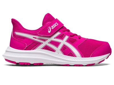 Kids' Asics Jolt 4 Sports Shoes Pink Rave/White Canada | CA5353-253