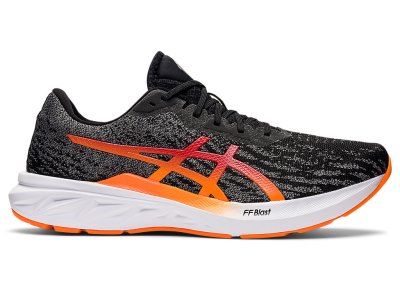 Men's Asics Dynablast 2 Running Shoes Black/Shocking Orange Canada | CA0350-436