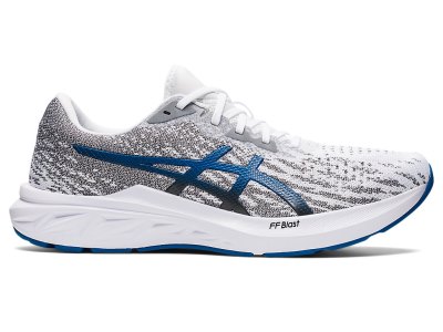 Men's Asics Dynablast 2 Running Shoes White/Lake Drive Canada | CA8106-361