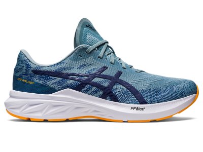 Men's Asics Dynablast 3 Running Shoes Light Steel/Deep Ocean Canada | CA5548-796