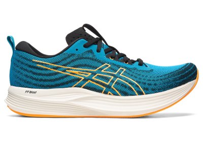 Men's Asics Evoride Speed Running Shoes Island Blue/Orange Pop Canada | CA8720-807