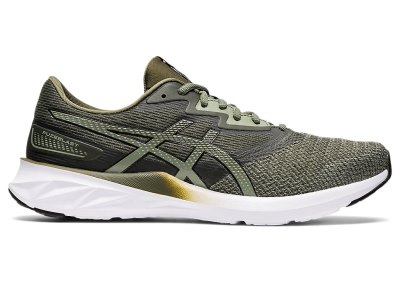 Men's Asics Fuzeblast Running Shoes Olive Canvas/Black Canada | CA9657-195