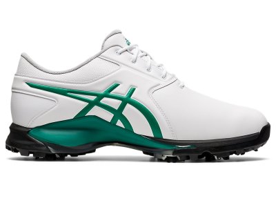 Men's Asics Gel-ACE Pro M Golf Shoes White/Forest Green Canada | CA0509-974