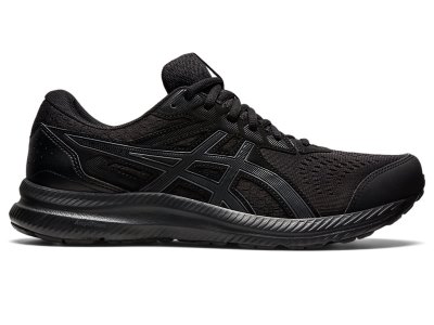 Men's Asics Gel-contend 8 Running Shoes Black/Carrier Grey Canada | CA2718-867