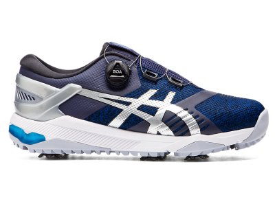 Men's Asics Gel-course Duo BOA Golf Shoes Peacoat/Pure Silver Canada | CA6122-529