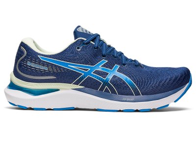 Men's Asics Gel-cumulus 24 Running Shoes Midnight Blue/Azul Blue Canada | CA4603-139