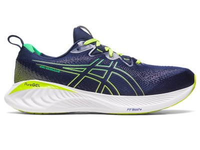 Men's Asics Gel-cumulus 25 Running Shoes Midnight/Cilantro Canada | CA8015-799