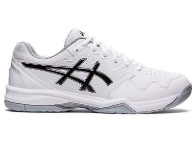 Men's Asics Gel-dedicate 7 Tennis Shoes White/Black Canada | CA6324-149