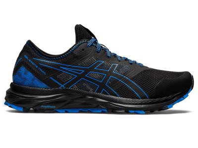 Men's Asics Gel-eXCite Trail Running Shoes Black/Blue Coast Canada | CA3043-994