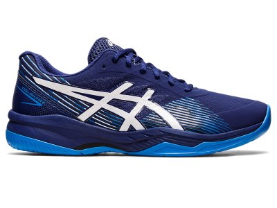 Men's Asics Gel-game 8 Tennis Shoes Dive Blue/White Canada | CA5726-742