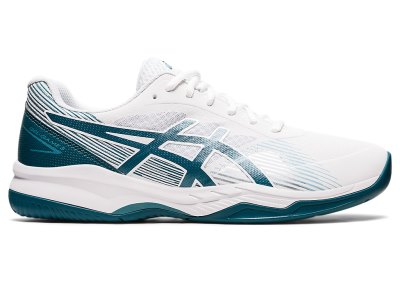 Men's Asics Gel-game 8 Tennis Shoes White/Velvet Pine Canada | CA3963-548