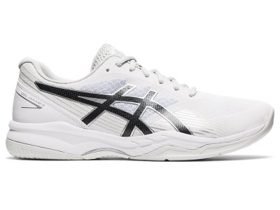 Men's Asics Gel-game 8 Tennis Shoes White/Black Canada | CA6468-849