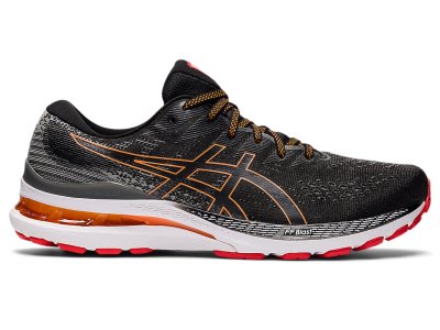 Men's Asics Gel-kayano 28 Running Shoes Black/Clay Grey Canada | CA8099-778