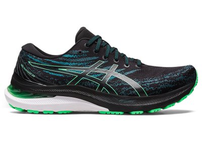 Men's Asics Gel-kayano 29 Running Shoes Black/New Leaf Canada | CA3009-706