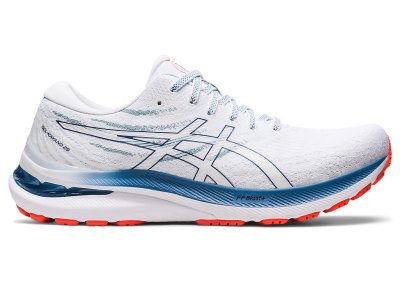 Men's Asics Gel-kayano 29 Running Shoes White/Deep Ocean Canada | CA3284-380