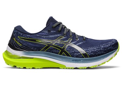 Men's Asics Gel-kayano 29 Running Shoes Midnight/Lime Zest Canada | CA7223-809