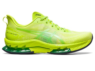 Men's Asics Gel-kinsei Blast LE 2 Running Shoes Lime Zest/Lime Zest Canada | CA2738-364