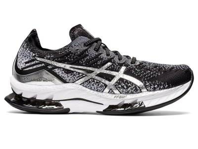 Men's Asics Gel-kinsei Blast Platinum Running Shoes Carrier Grey/Pure Silver Canada | CA8978-367