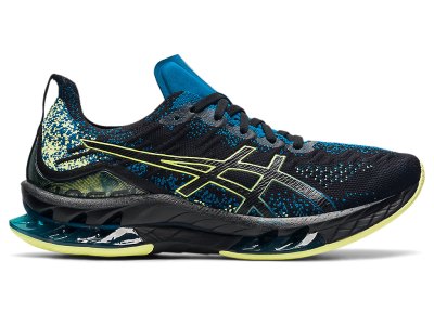 Men's Asics Gel-kinsei Blast Running Shoes Black/Glow Yellow Canada | CA7885-068