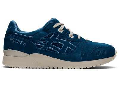 Men's Asics Gel-lyte III OG Sneakers Light Indigo/Smoke Grey Canada | CA0450-696