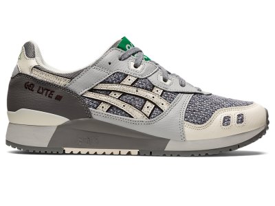 Men's Asics Gel-lyte III OG Sneakers Oyster Grey/Cream Canada | CA9829-753