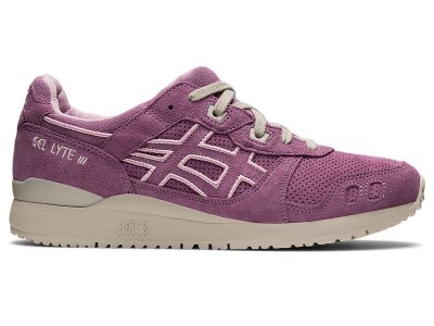 Men's Asics Gel-lyte III OG Sneakers Rosequartz/Smoke Grey Canada | CA0016-590