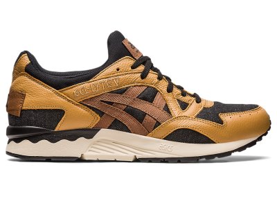 Men's Asics Gel-lyte V Modern Patchwork Sneakers Caravan/Black Canada | CA5221-900