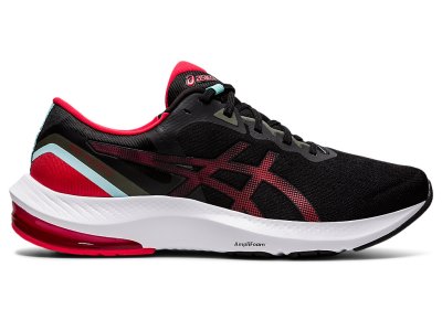 Men's Asics Gel-pulse 13 Running Shoes Black/Electric Red Canada | CA5969-544