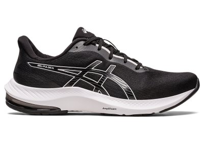 Men's Asics Gel-pulse 14 Running Shoes Black/White Canada | CA2582-676