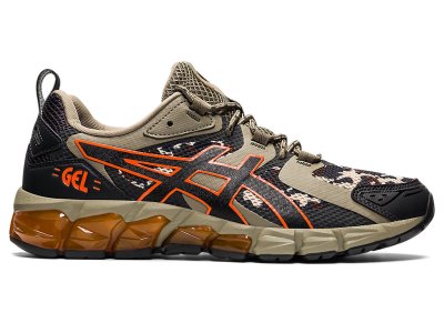 Men's Asics Gel-quantum 180 Sneakers Mink/Habanero Canada | CA1050-310