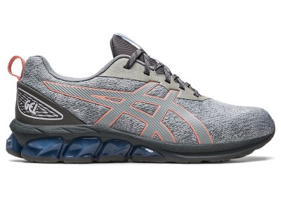 Men's Asics Gel-quantum 180 VII Sneakers Stone Grey/Dark Grey Canada | CA1915-261