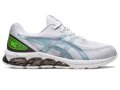 Men's Asics Gel-quantum 180 VII Sneakers White/Gunmetal Canada | CA2823-853