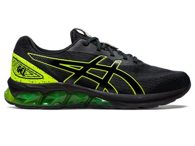 Men's Asics Gel-quantum 180 VII Sneakers Black/Safety Yellow Canada | CA7597-912