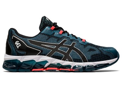 Men's Asics Gel-quantum 360 6 Sneakers Magnetic Blue/Black Canada | CA8536-062