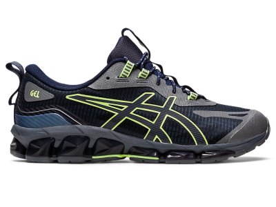 Men's Asics Gel-quantum 360 VII Sneakers Midnight/Lime Green Canada | CA3150-937