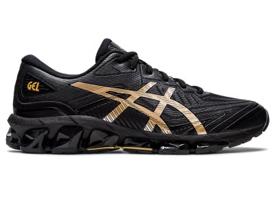 Men's Asics Gel-quantum 360 VII Sneakers Black/Pure Gold Canada | CA9672-057