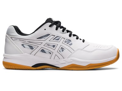 Men's Asics Gel-renma Tennis Shoes White/Black Canada | CA9667-986