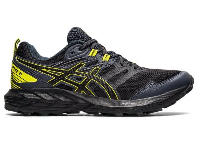 Men's Asics Gel-sonoma 6 Trail Running Shoes Graphite Grey/Sour Yuzu Canada | CA8796-580